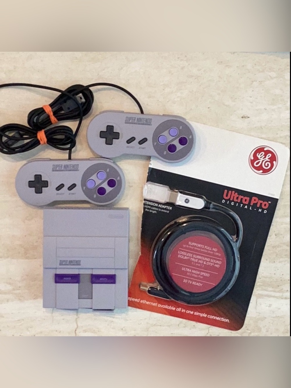 Super Nintendo SNES Mini Classic Edition Console 21 Games CLV-201 Tested